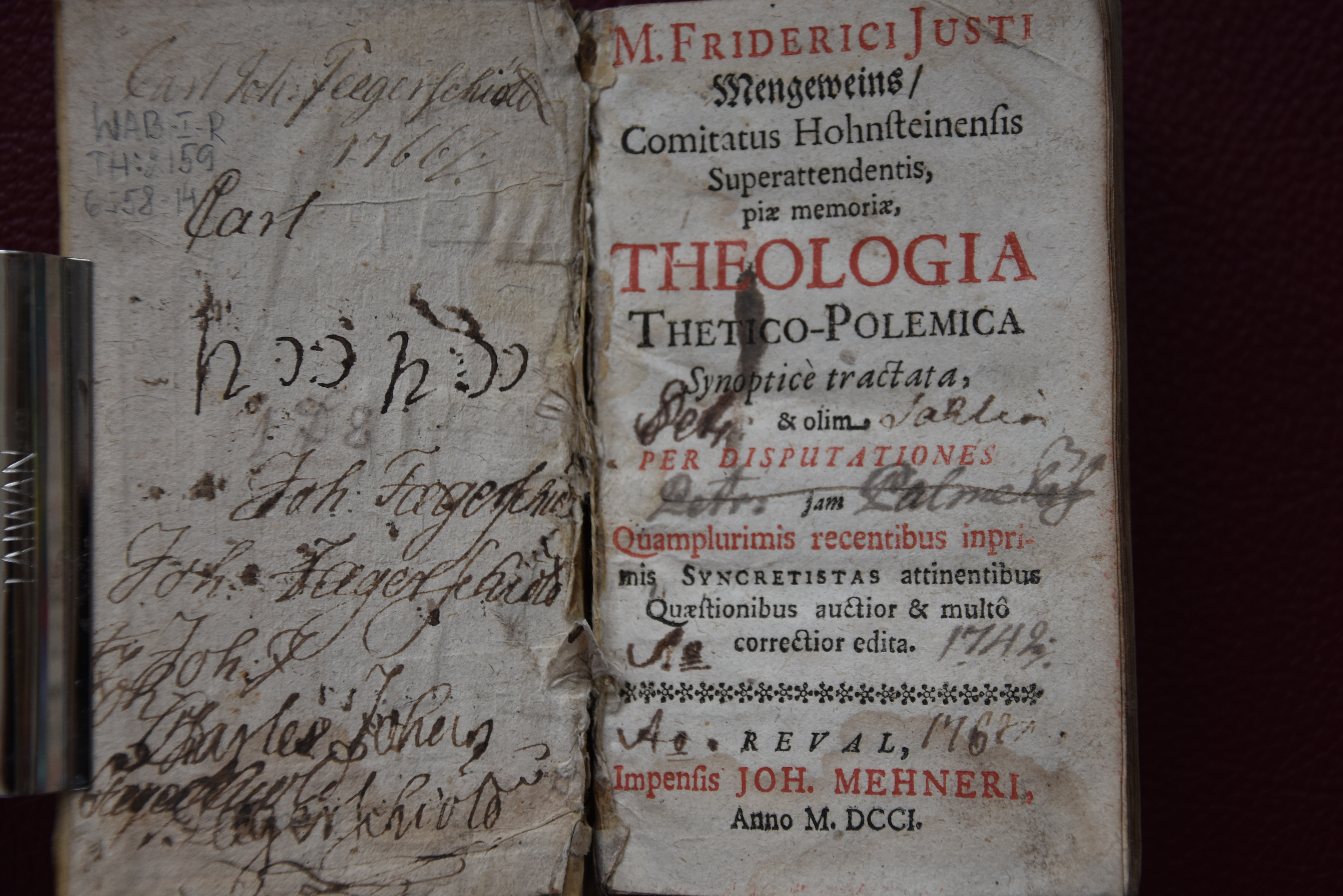1701 Tallinnas trükitud teoloogiline traktaat